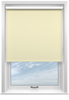Lycia (FR Blackout), Soft Ivory - Roller Blind